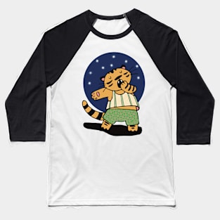 Tired tiger baby Baseball T-Shirt